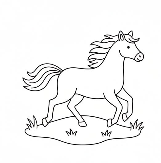 Running Horse