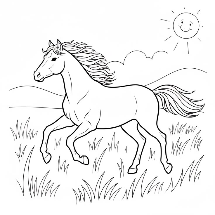 Galloping Horse