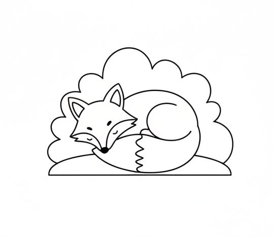 Sleeping Fox