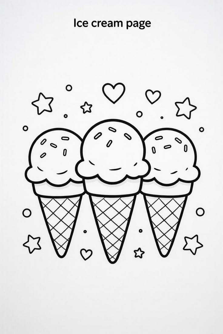 Ice Cream Trio